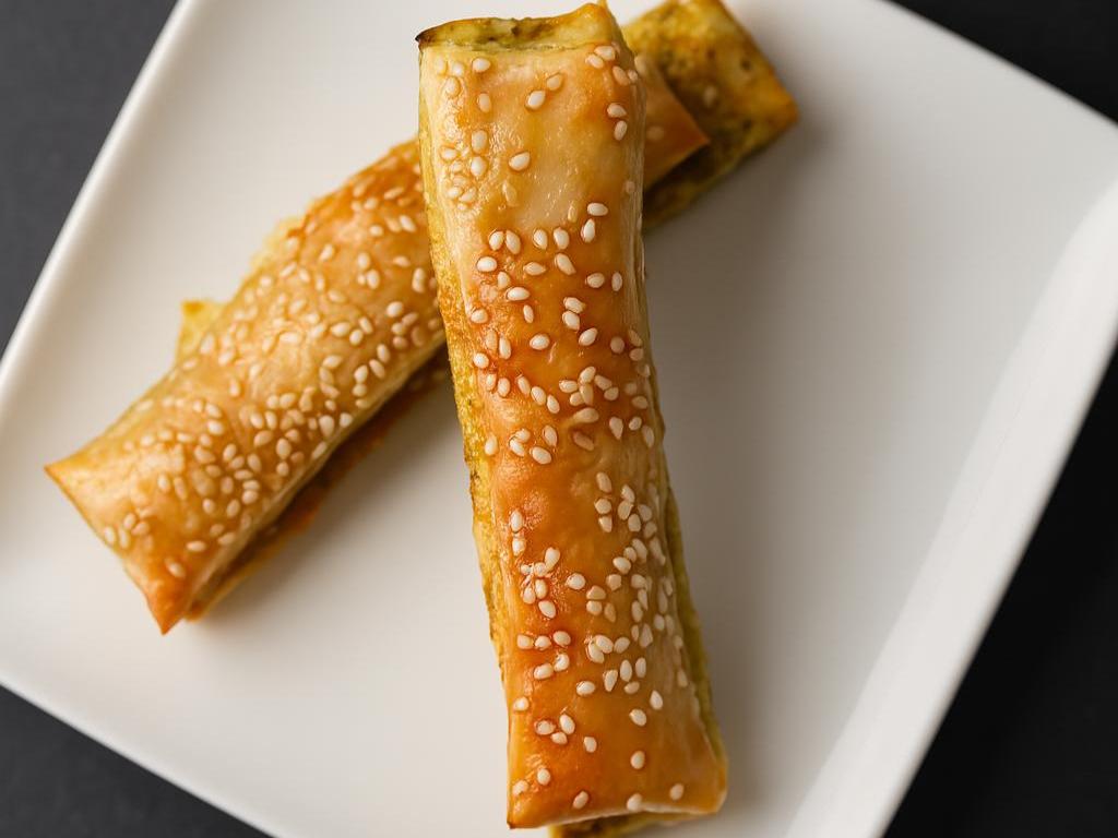 Recept Bladerdeeg met pesto en kaas