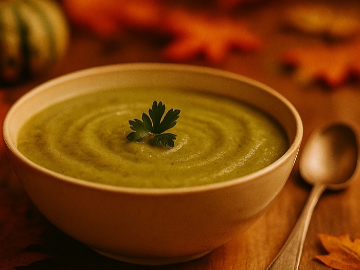 Recept Courgettesoep